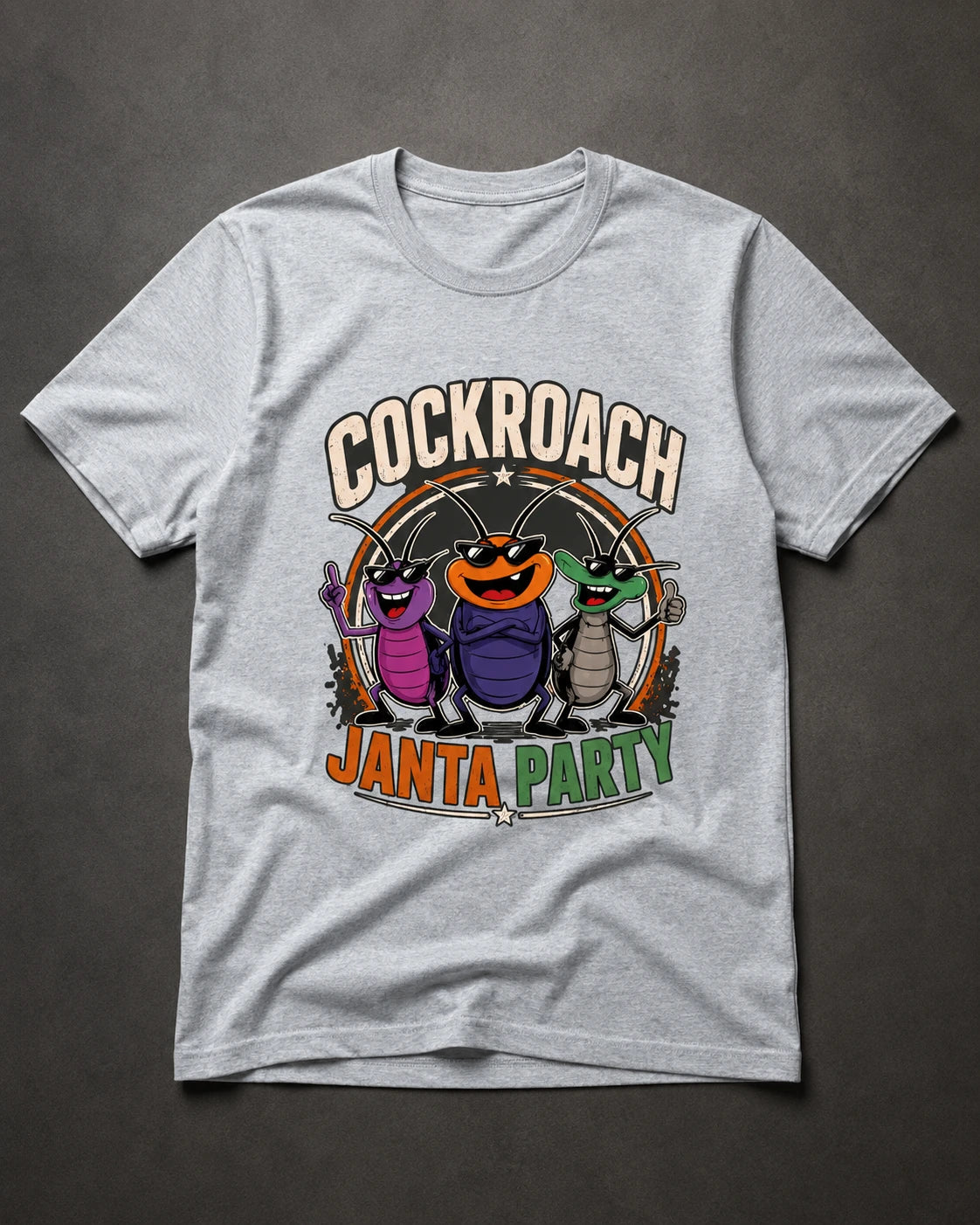 Cockroach Janta Party Cartoon Edition Unisex T-Shirt