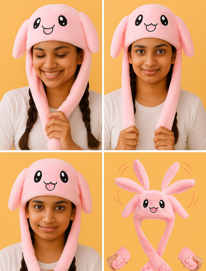 Jumping Ear Design Rabbit Hat