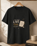 Some Stories Live Only On Paper – Writer T-Shirt (Black Melange)
